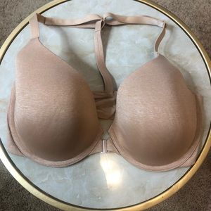 Victoria’s Secret Racerback Nude Semi Demi 34DD